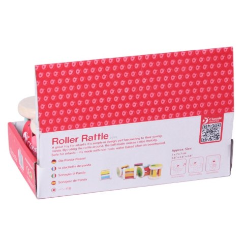 Drewniana Grzechotka Do Toczenia Classic World