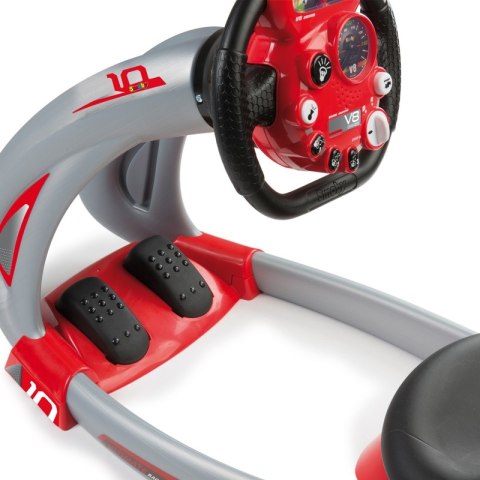 Smoby Symulator Jazdy V8 Kierownica z uchwytem na telefon