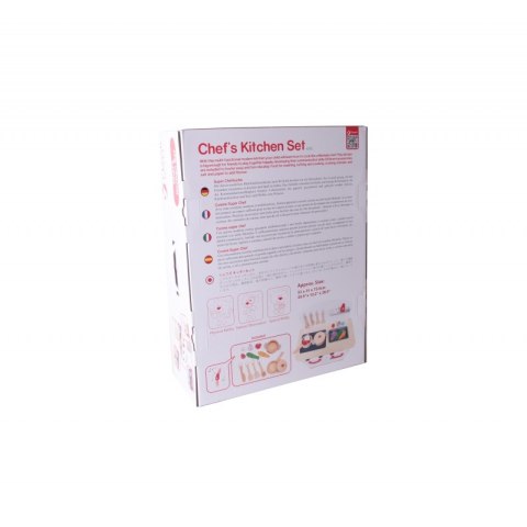 Classic World Wielofunkcyjna Drewniana Kuchnia z Akcesoriami