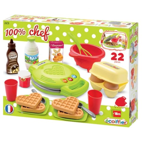 Ecoiffier Gofrownica z akcesoriami 22elem.