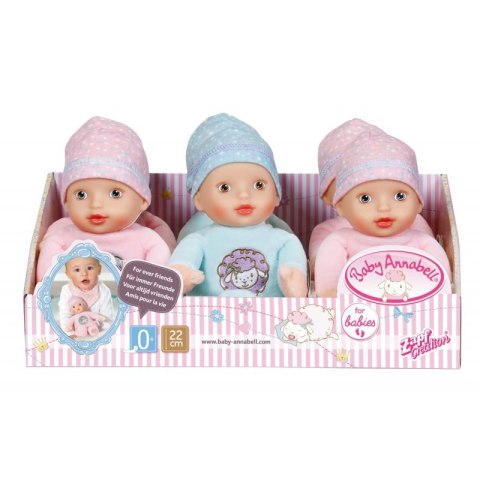 Baby Annabell Mała Laleczka 22 cm Niebieska