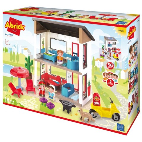 Ecoiffier Nowoczesna Willa Dwupoziomowy Dom