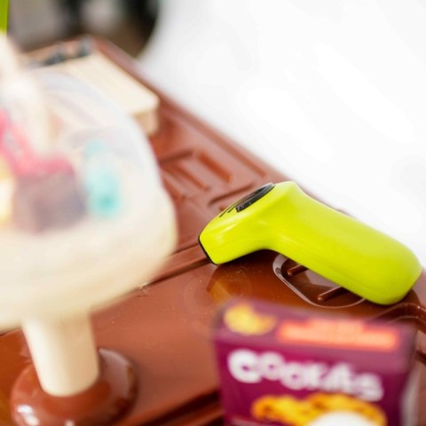 WOOPIE Sklep Supermarket Wózek Kasa Ruchome Elementy + 65 akc.