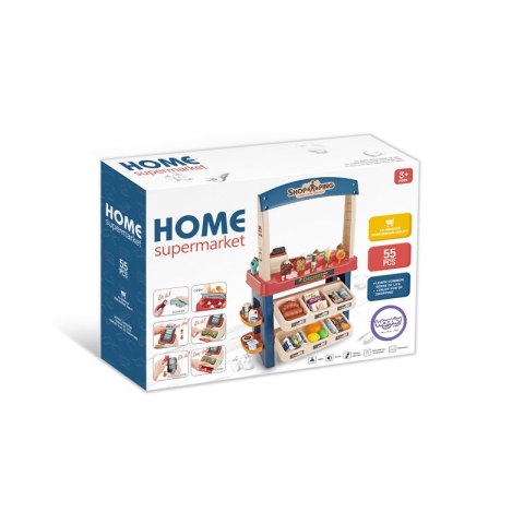 WOOPIE Sklep Supermarket z Lodami i Słodyczami Światło Dźwięk + 55 Akc.