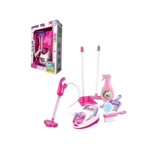 WOOPIE Zestaw do Sprzątania Odkurzacz Funkcja Ssania Szczotka 7 el.