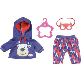 Baby Born Dwuczęściowe Ubranko Superbohatera dla Lalki 43cm