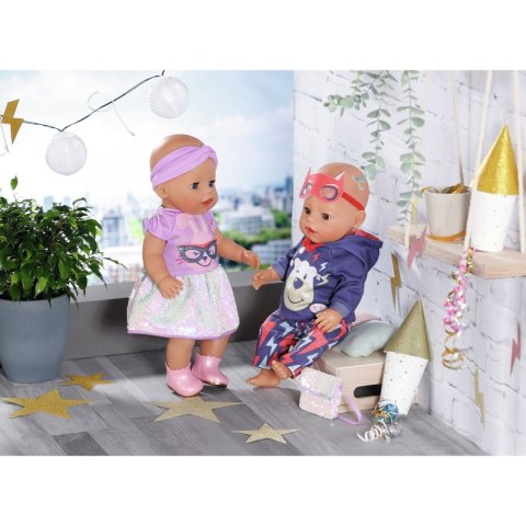 Baby Born Dwuczęściowe Ubranko Superbohatera dla Lalki 43cm