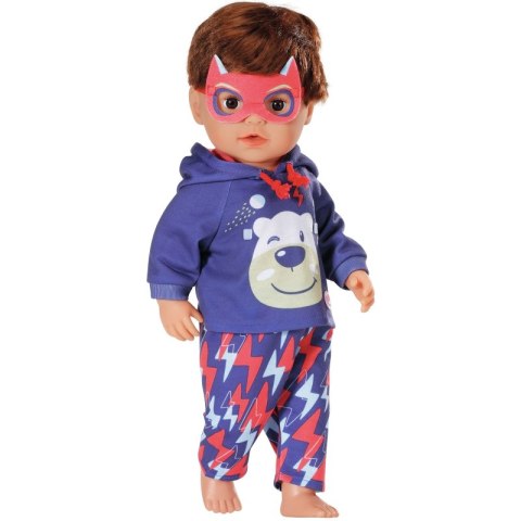 Baby Born Dwuczęściowe Ubranko Superbohatera dla Lalki 43cm