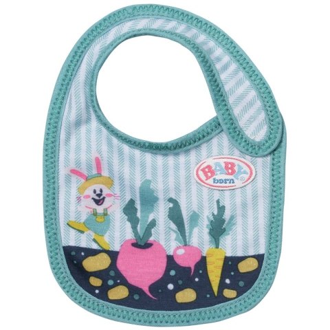 Niebieski Śliniaczek dla Lalki Baby Born 43 cm