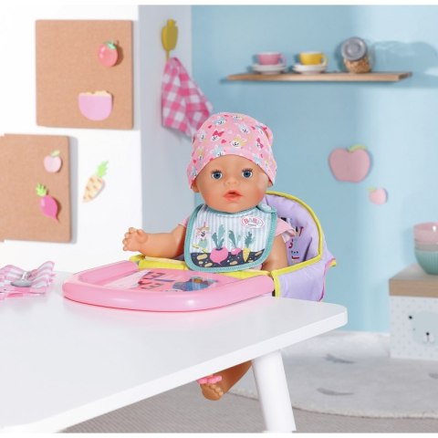 Niebieski Śliniaczek dla Lalki Baby Born 43 cm