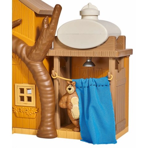Simba Masza i Niedźwiedź Dwupoziomowy Domek Niedźwiedzia Akcesoria