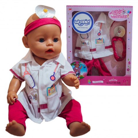 WOOPIE Ubranko dla Lalki Strój Doktora Lekrza 43-46 cm