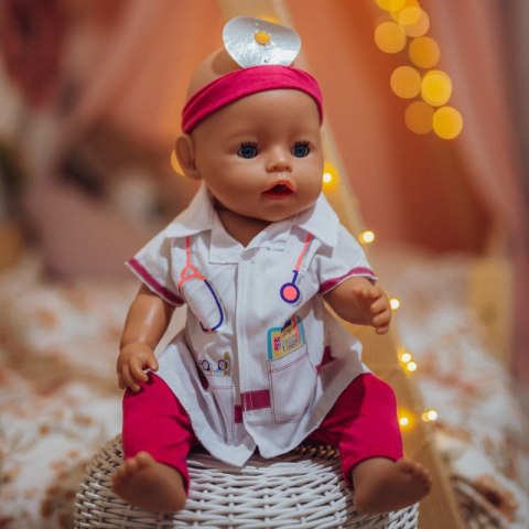 WOOPIE Ubranko dla Lalki Strój Doktora Lekrza 43-46 cm