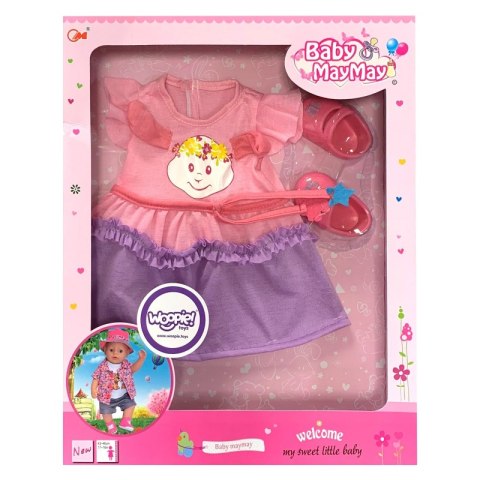 WOOPIE Ubranko dla Lalki Sukienka Króliczek Buciki 43 - 46 cm