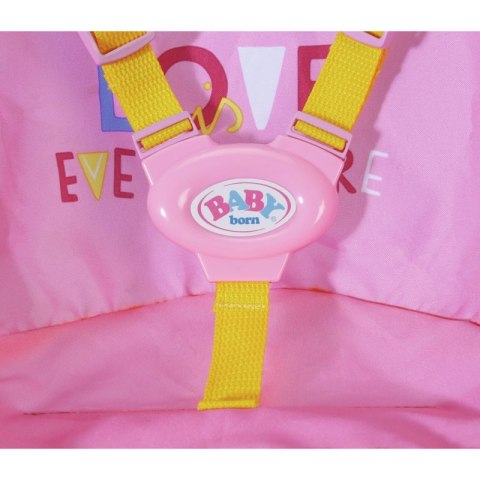 Baby Born Różowy Wózek dla Lalki z Torbą Na Akcesoria