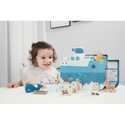 CLASSIC WORLD Makieta Arktyczna Przygoda Klocki Figurki