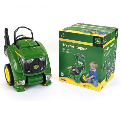 Klein Traktor John Deere z silnikiem do skręcania 57 elementów