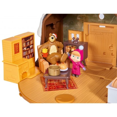 Simba Masza i Niedźwiedź - Zimowy Domek Niedźwiedzia Miszy