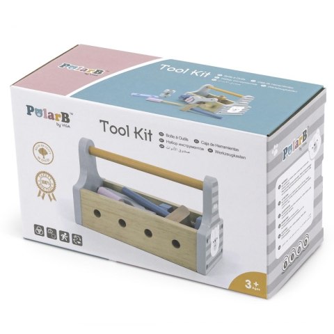 Viga Drewniana Skrzynka z Narzędziami - PolarB