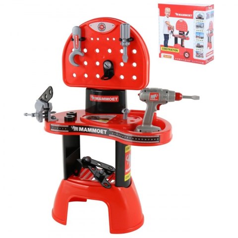 WADER Mammoet Warsztat Majsterkowicza Narzędzia + Wiertarka