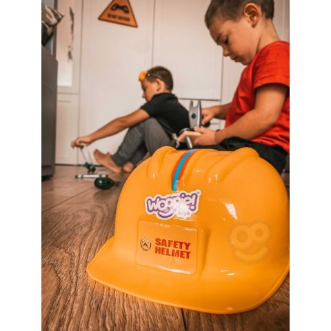 WOOPIE Zestaw Narzędzi dla Dzieci Zestaw Majsterkowicza Kask Gogle 9 el.