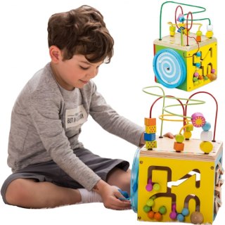 CLASSIC WORLD Wielofunkcyjna Kostka Aktywności 5w1 Labirynt Pętla