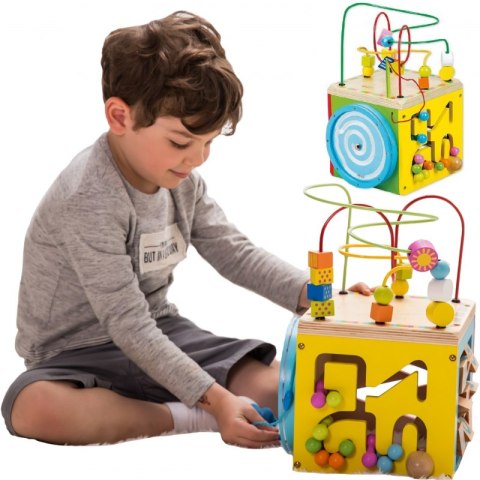 CLASSIC WORLD Wielofunkcyjna Kostka Aktywności 5w1 Labirynt Pętla