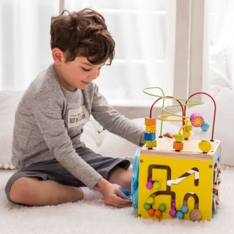 CLASSIC WORLD Wielofunkcyjna Kostka Aktywności 5w1 Labirynt Pętla