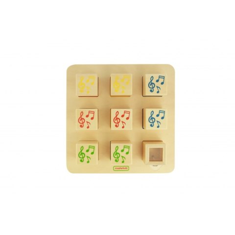 Drewniany Sorter Sensoryczny Łączenie Dźwięków Masterkidz