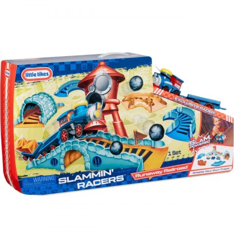 Little Tikes Arena z Pociągiem Slammin' Racers