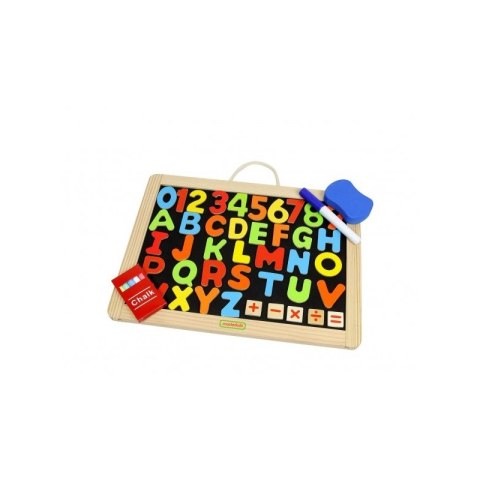 MASTERKIDZ Drewniana Tablica Edukacyjna Dwustronna