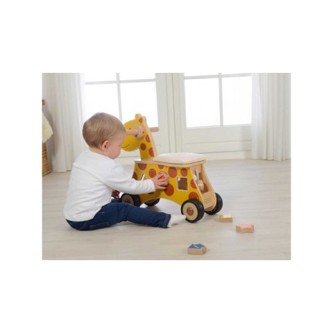 MASTERKIDZ Jeździk Sorter Kształtów Żyrafa