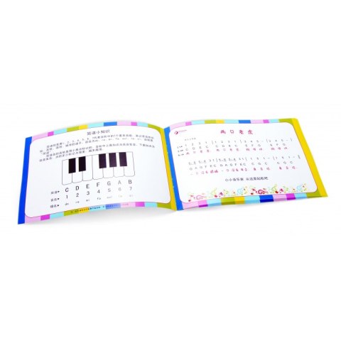 Pianino Pianinko dla dzieci Czarne Classic World