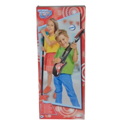SIMBA Gitara z Mikrofonem My Music World 70 - 130 cm