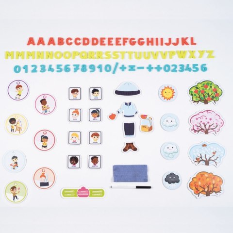 Smoby Szkoła Zestaw Edukacyjny Tablica 80 akc