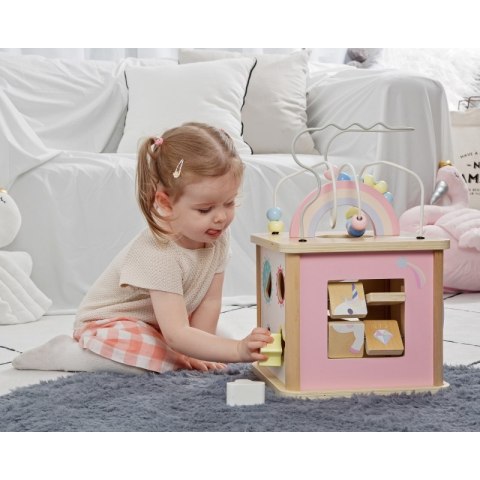 Sześcian Aktywności Wielofunkcyjna Zabawka Jednorożec Classic World