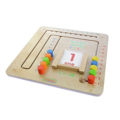 Tablica Gra Edukacyjna Łączenie Liczb Dodawanie Masterkidz