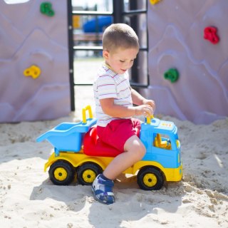 WADER QT Wywrotka 3w1 Pchacz Jeździk Do Piaskownicy