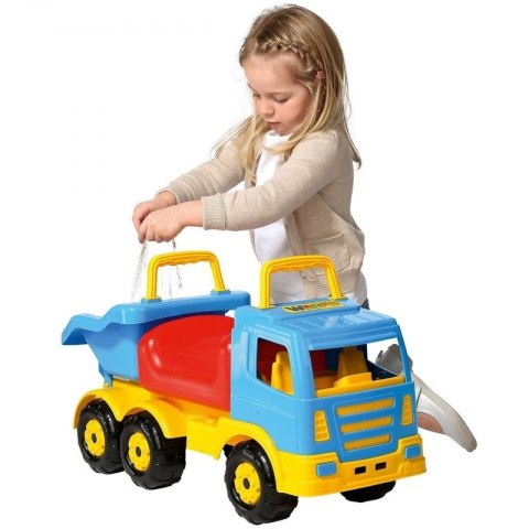 WADER QT Wywrotka 3w1 Pchacz Jeździk Do Piaskownicy