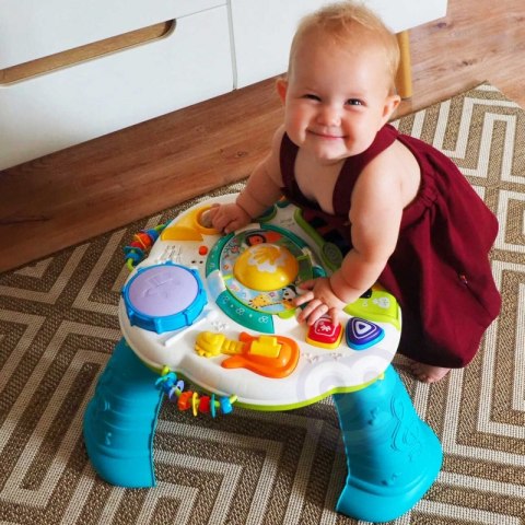 WOOPIE Interaktywny Wielofunkcyjny Stolik Edukacyjny Instrumenty Światło + USB Bluetooth