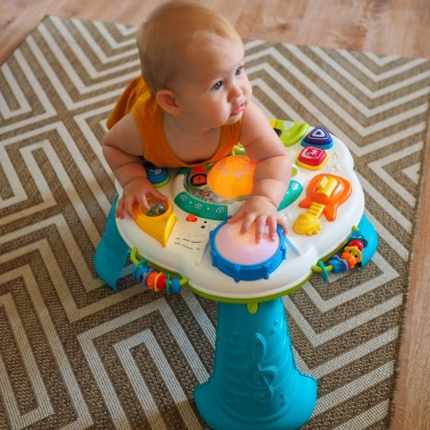 WOOPIE Interaktywny Wielofunkcyjny Stolik Edukacyjny Instrumenty Światło + USB Bluetooth