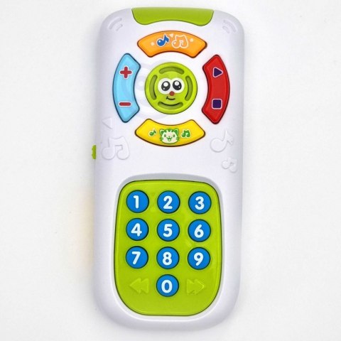 WOOPIE Moj Pierwszy Telefon Edukacyjny Pilot Interaktywny 2w1