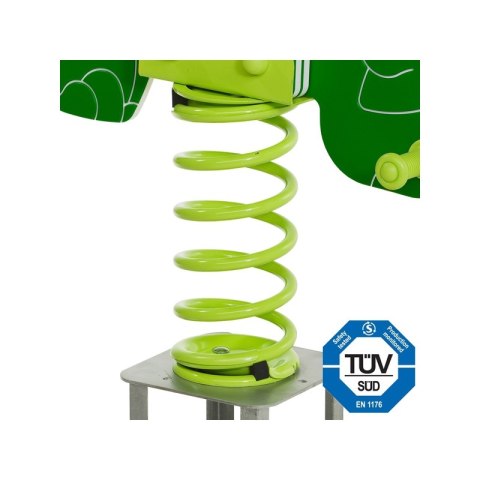 WOOPIE Sprężynowiec Bujak SMOK HDPE Zielony