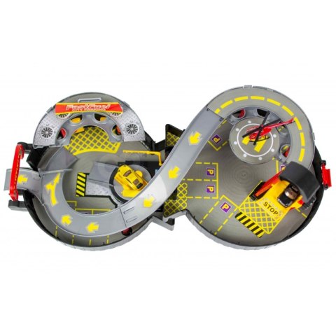 WOOPIE Tor Samochodowy Parking Składany W Oponie Helikopter + 2 Auta