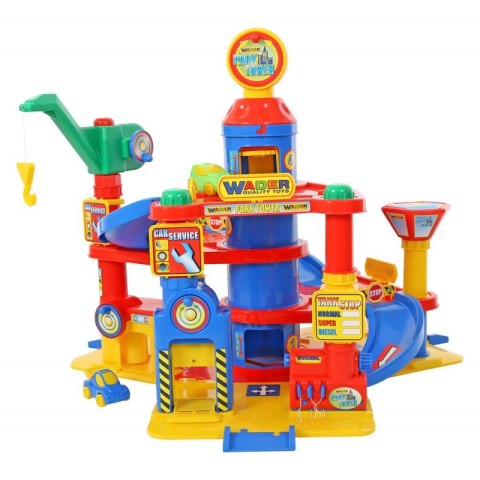 Wader QT 4-poziomowy Wielki Tor Garaż Parking + 2 Auta