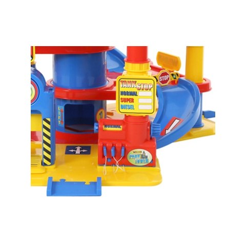 Wader QT 4-poziomowy Wielki Tor Garaż Parking + 2 Auta