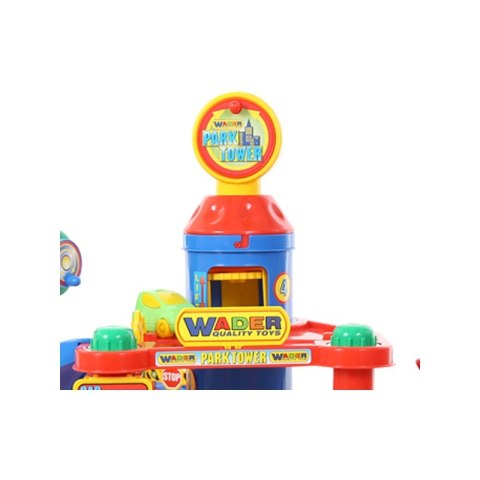 Wader QT 4-poziomowy Wielki Tor Garaż Parking + 2 Auta