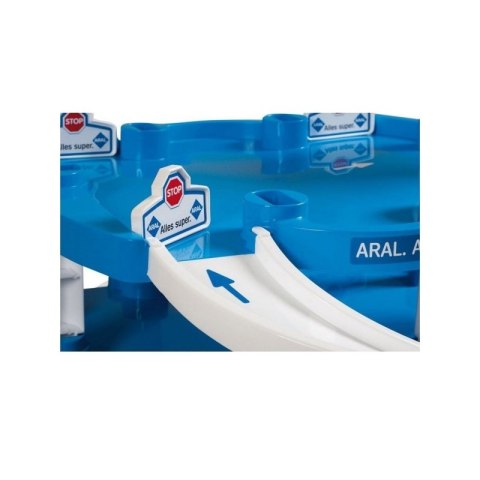 Wader QT Duży 4-poziomowy Parking Garaż Myjnia Aral + 3 AUTKA