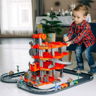 Wielki garaż Auto Park 3 auta Myjnia Tor 4 poziomy