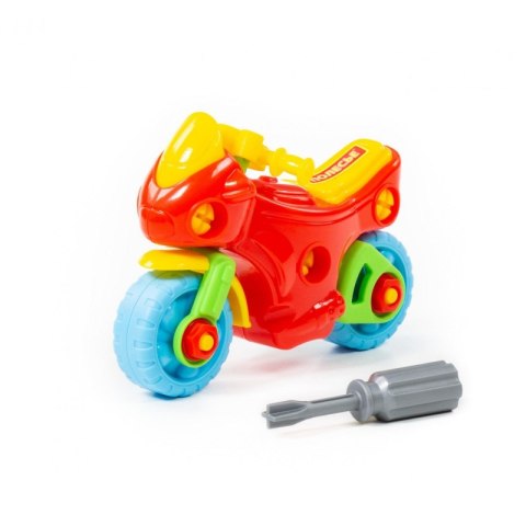 Kolorowy Motor Motocykl Ze Śrubokrętem